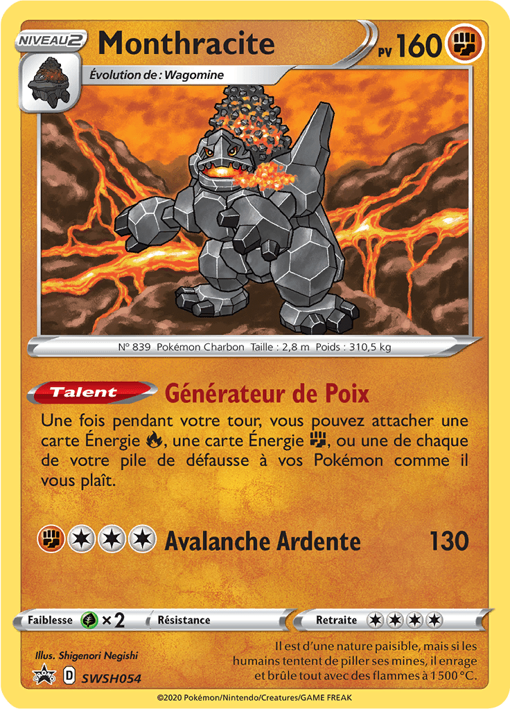 Monthracite - Promo SWSH - SWSH054 - Régulation D