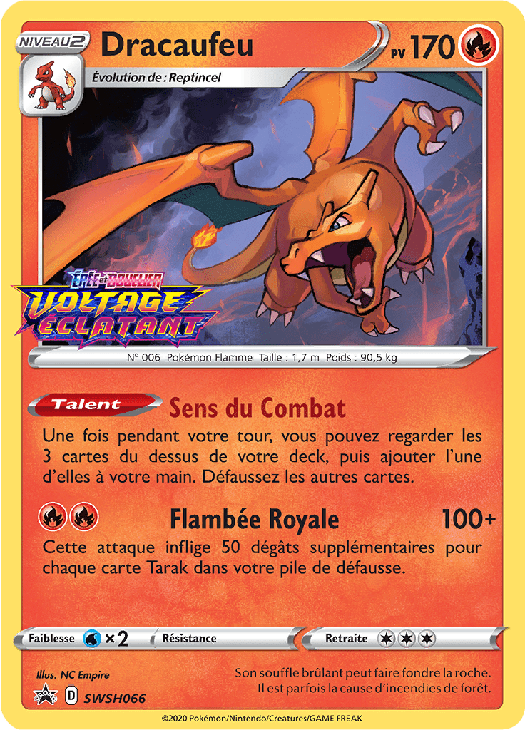 Dracaufeu - Promo SWSH - SWSH066 - Régulation D