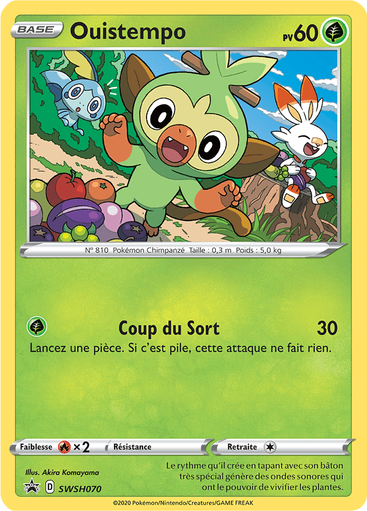 Ouistempo - Promo SWSH - SWSH070 - Régulation D