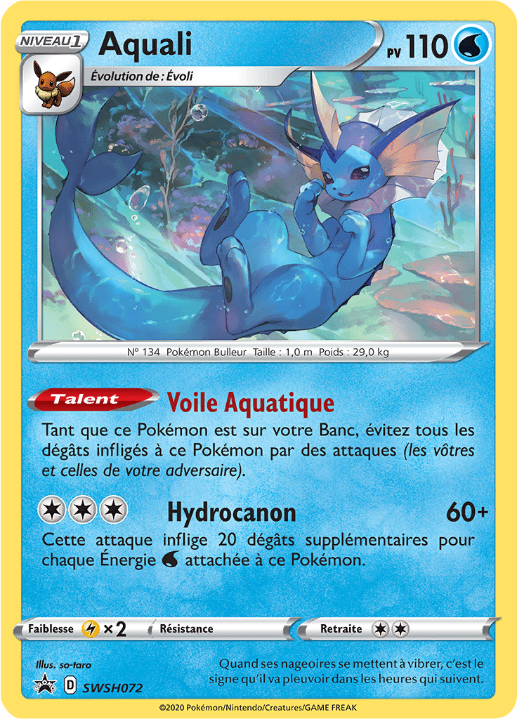 Aquali - Promo SWSH - SWSH072 - Régulation D