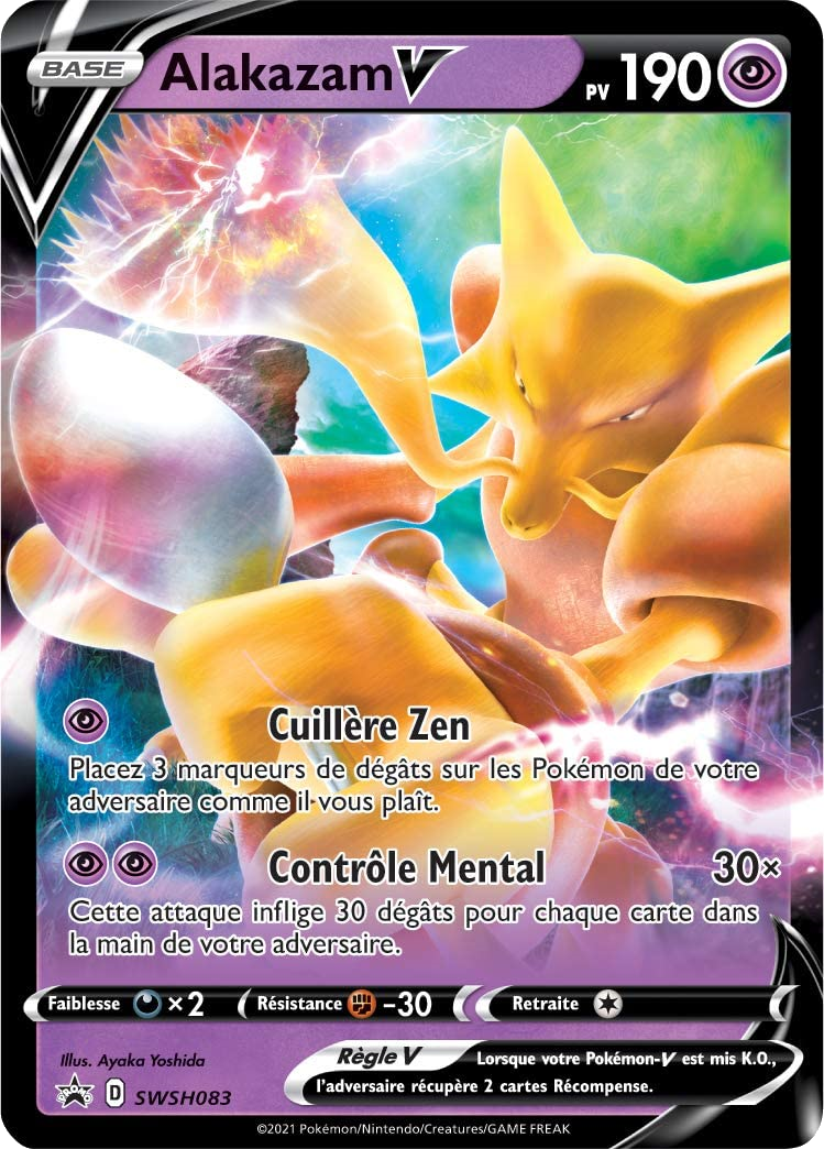 Alakazam V - Promo SWSH - SWSH083 - Régulation D