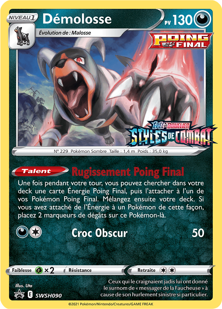 Démolosse - Promo SWSH - SWSH090 - Poing Final