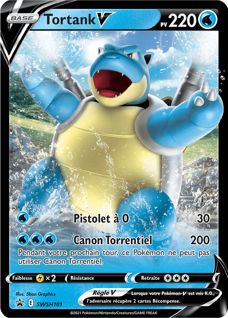 Tortank - Promo SWSH - SWSH101 - Régulation E
