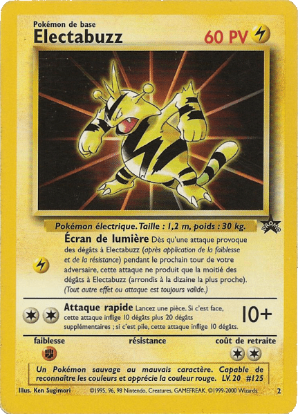 Electabuzz - Promo Wizards - 002 - Commune