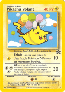 Pikachu volant - Promo Wizards - 025 - Commune