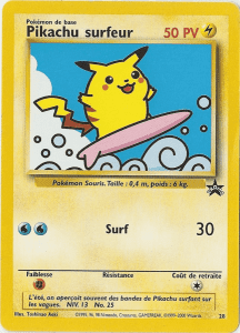 Pikachu surfeur - Promo Wizards - 028 - Commune