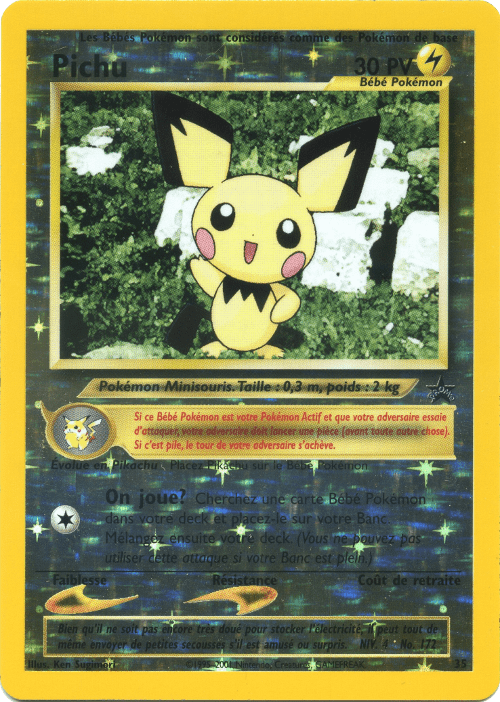 Pichu - Promo Wizards - 035 - Commune