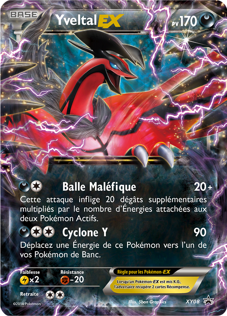 Yveltal EX - Promo XY - XY08 - Commune