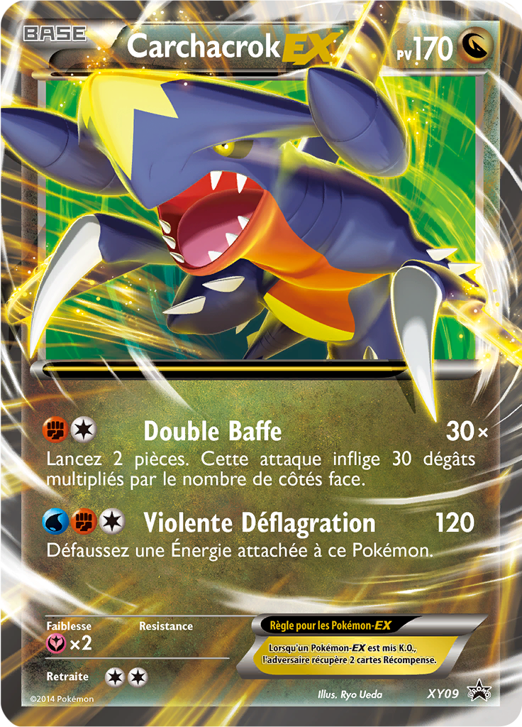 Carchacrok EX - Promo XY - XY09 - Commune