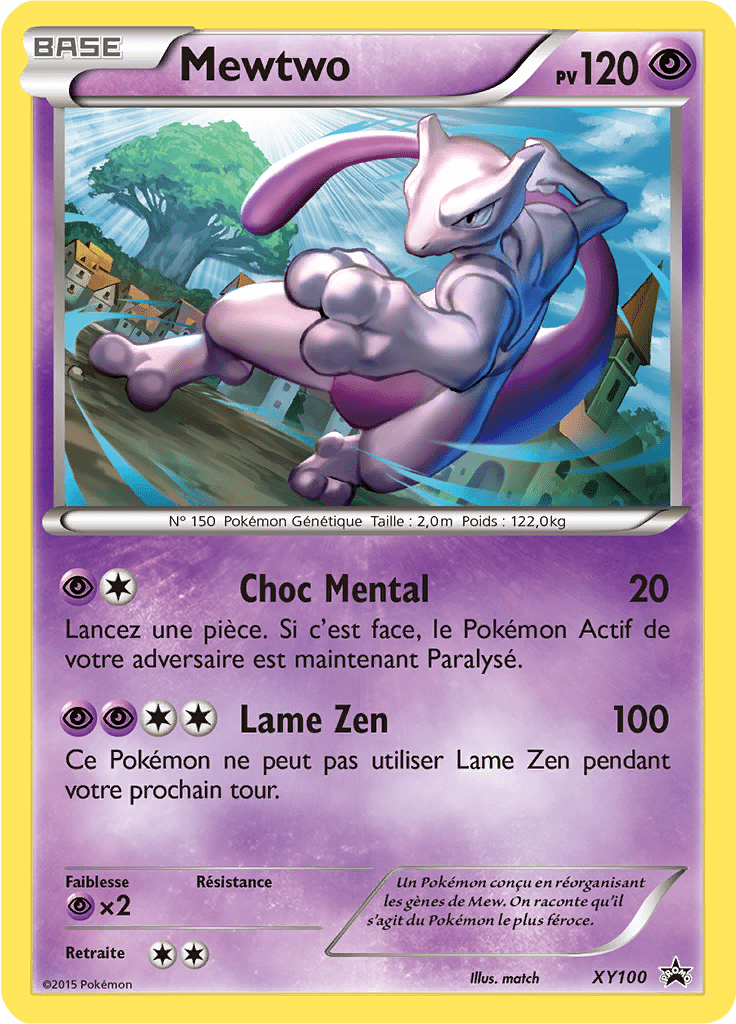 Mewtwo - Promo XY - XY100 - Commune