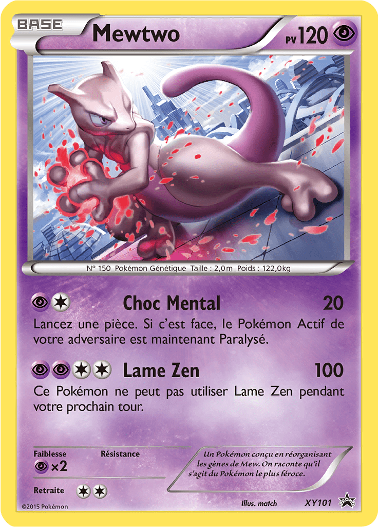 Mewtwo - Promo XY - XY101 - Commune