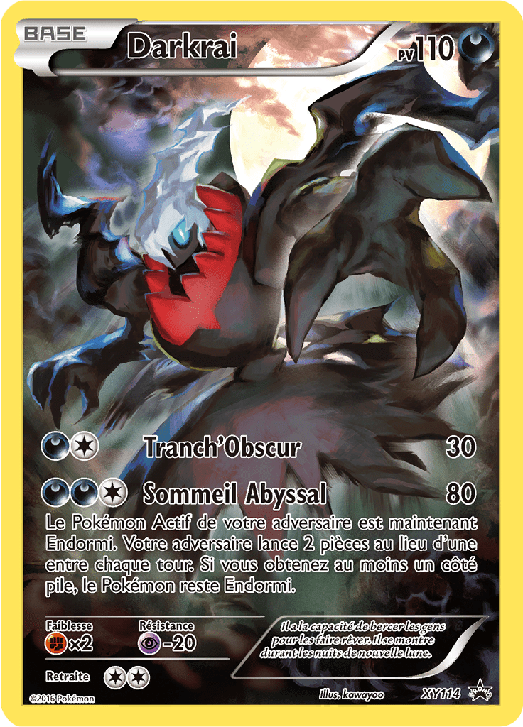 Darkrai - Promo XY - XY114 - Commune
