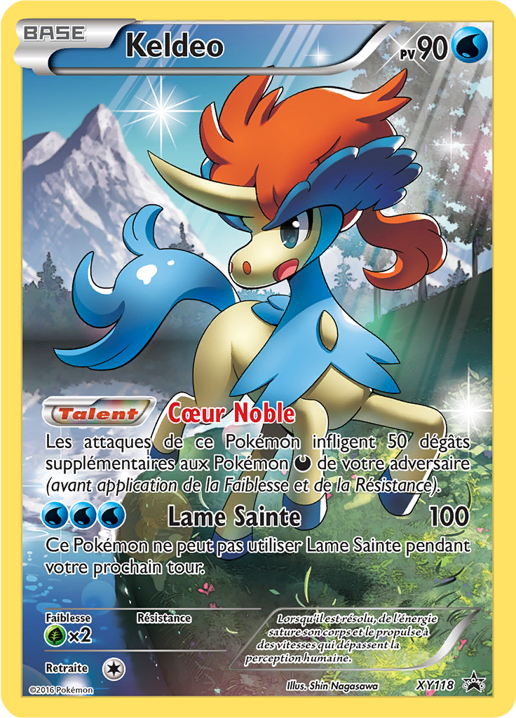 Keldeo - Promo XY - XY118 - Commune