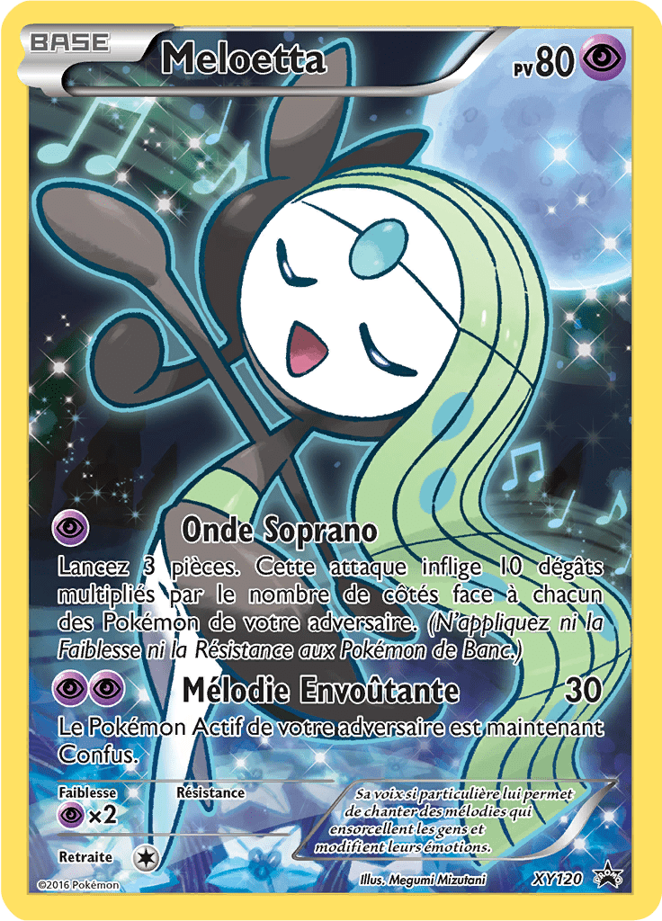 Meloetta - Promo XY - XY120 - Commune