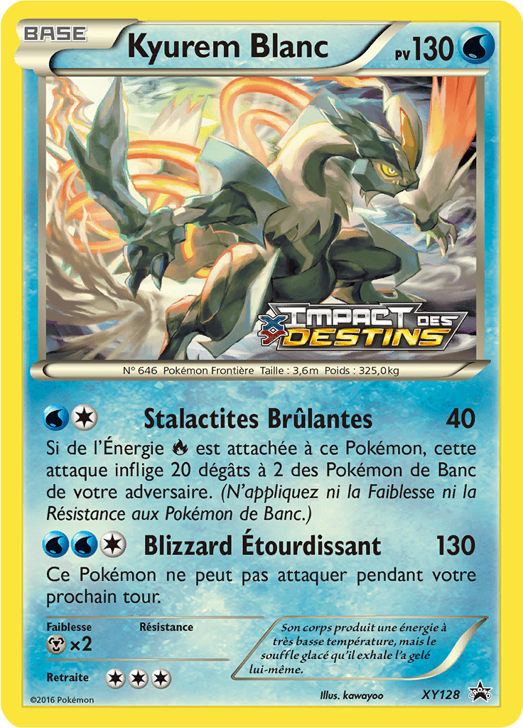Kyurem Blanc - Promo XY - XY128 - Commune