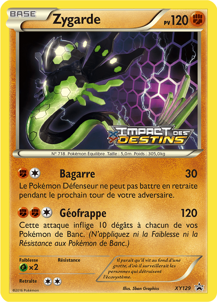Zygarde - Promo XY - XY129 - Commune