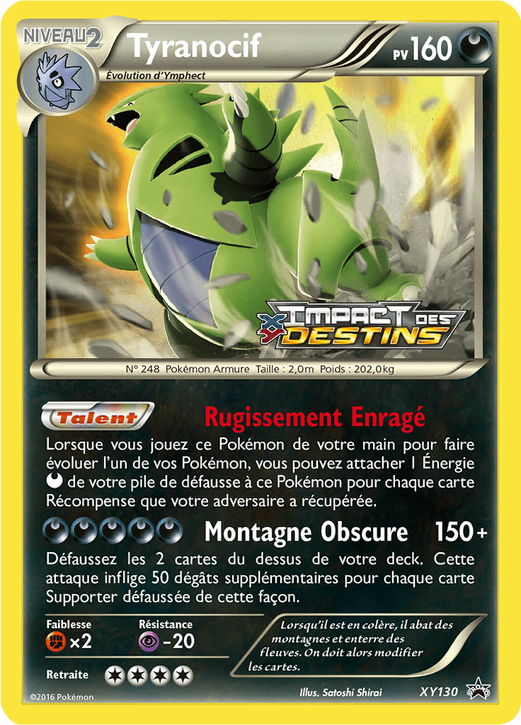 Tyranocif - Promo XY - XY130 - Commune