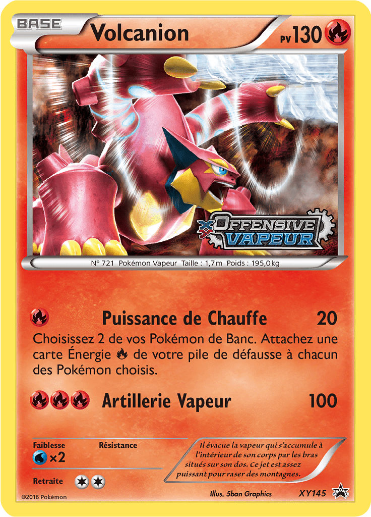 Volcanion - Promo XY - XY145 - Commune