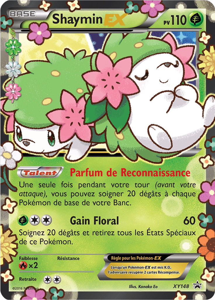 Shaymin EX - Promo XY - XY148 - Commune