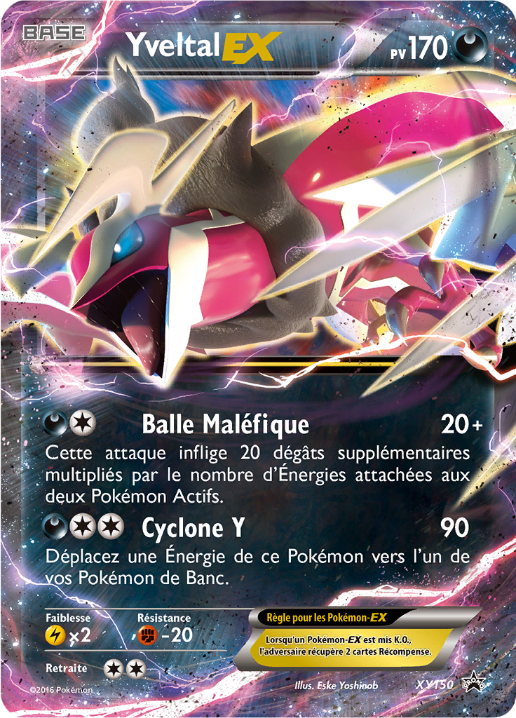 Yveltal EX - Promo XY - XY150 - Commune