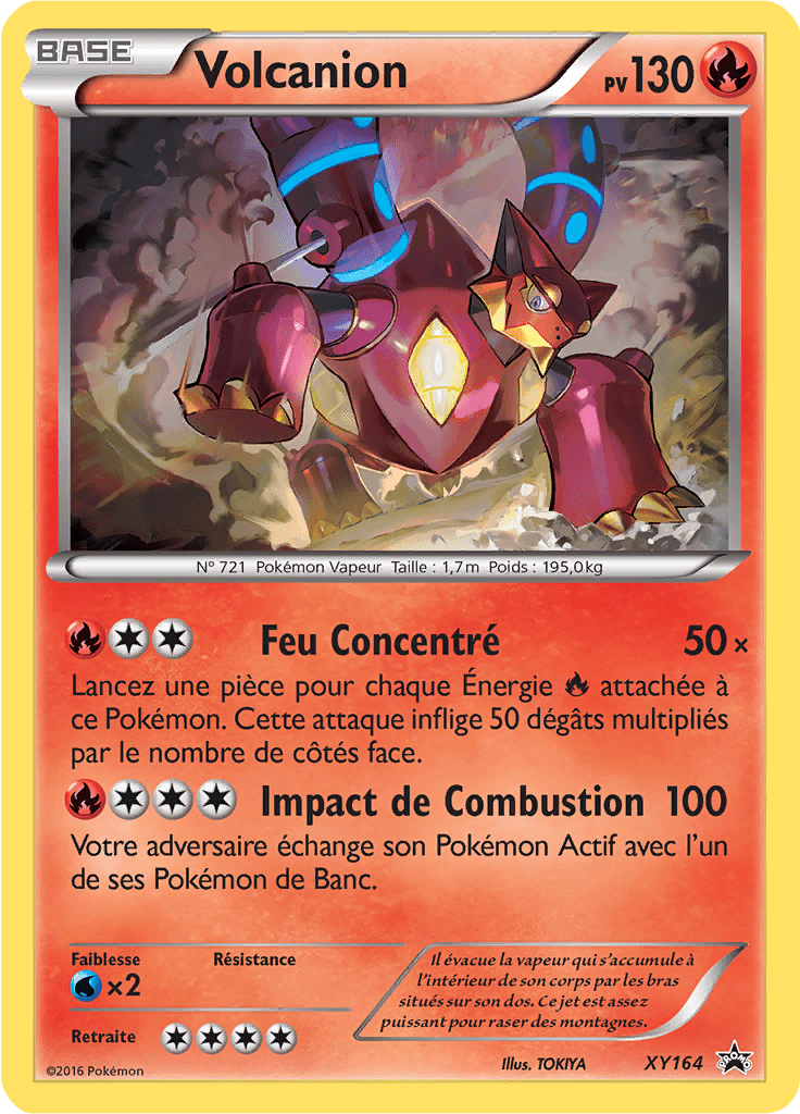 Volcanion - Promo XY - XY164 - Commune