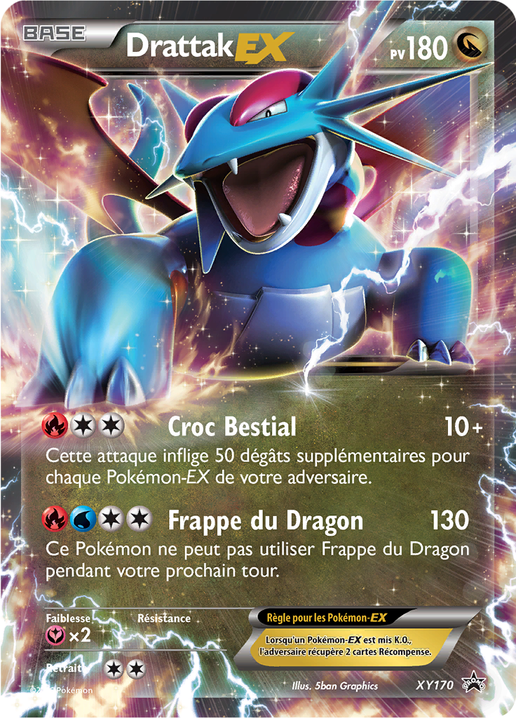 Drattak EX - Promo XY - XY170 - Commune