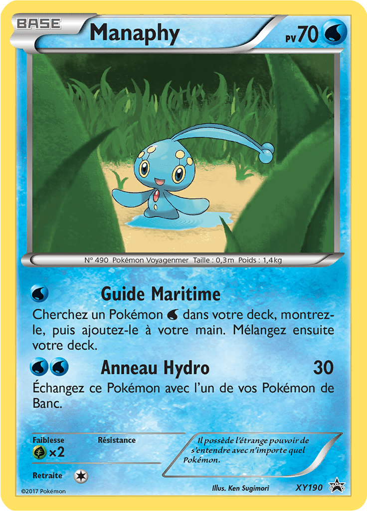 Manaphy - Promo XY - XY190 - Commune