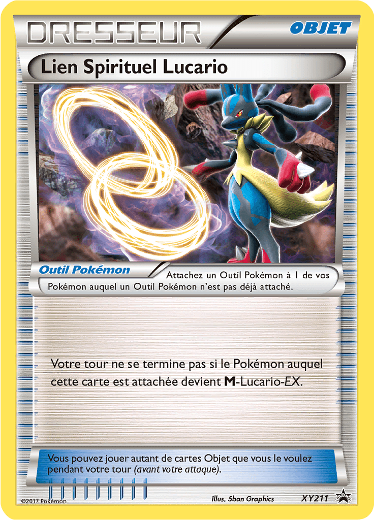 Lien Spirituel Lucario - Promo XY - XY211 - Commune
