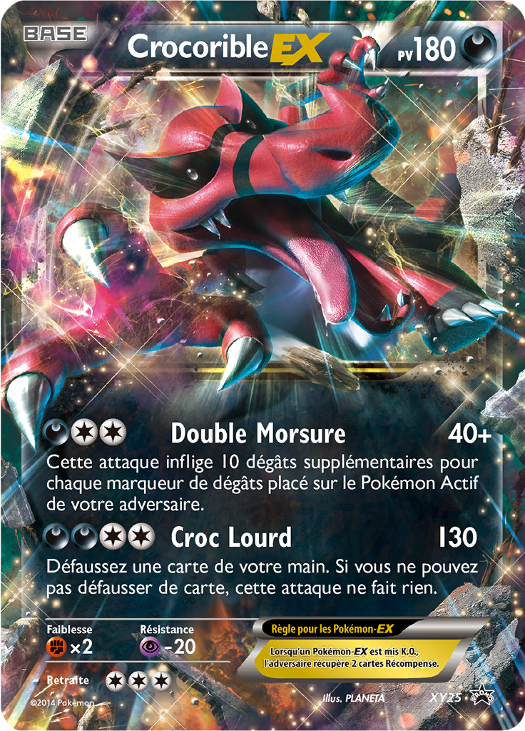 Crocorible EX - Promo XY - XY25 - Commune