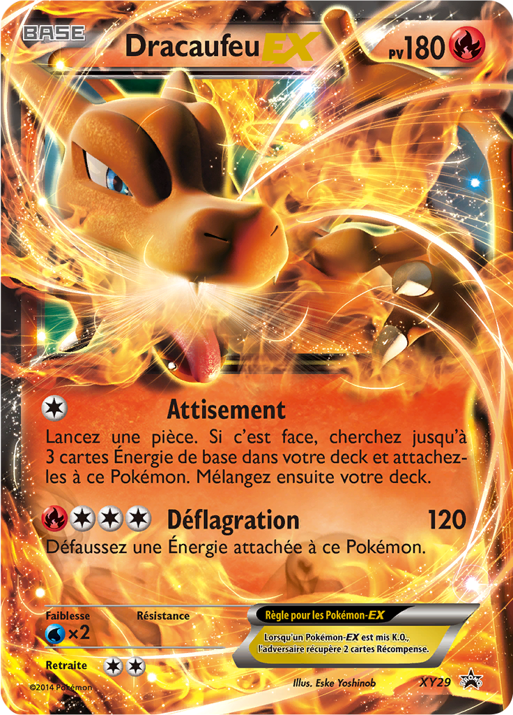 Dracaufeu EX - Promo XY - XY29 - Commune