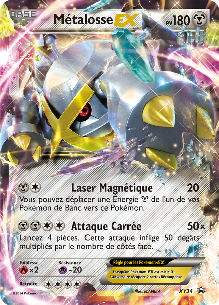 Métalosse EX - Promo XY - XY34 - Commune