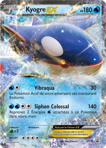 Kyogre EX - Promo XY - XY41 - Commune