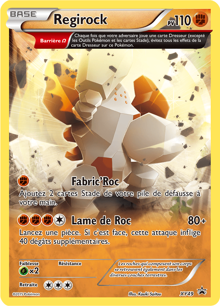 Regirock - Promo XY - XY49 - Commune