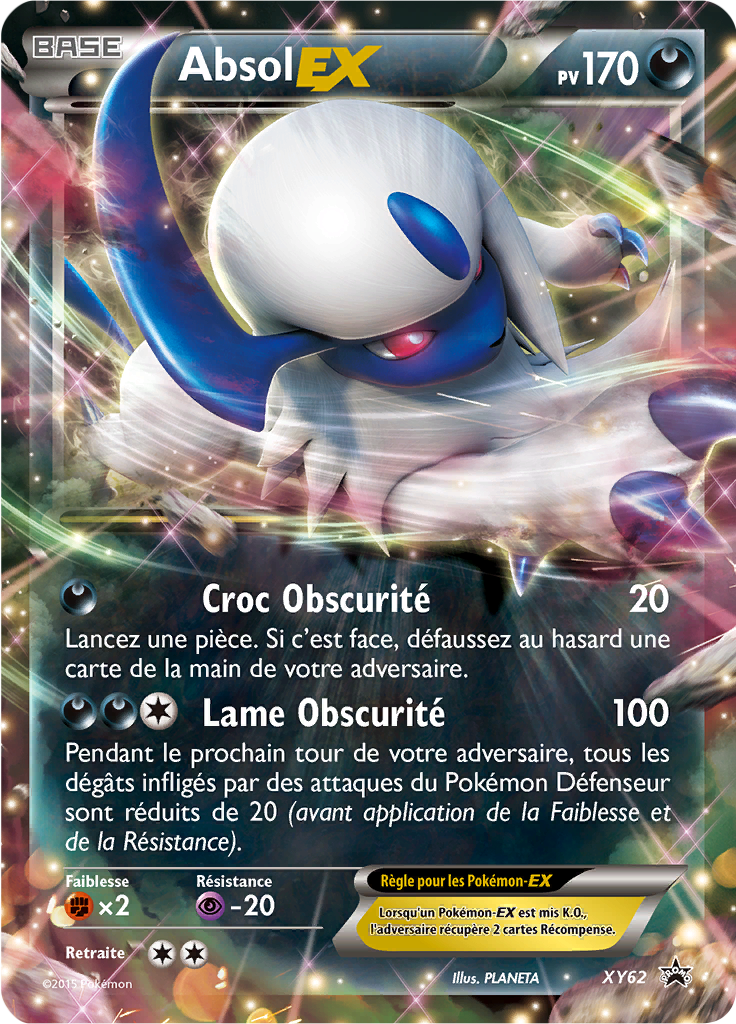 Absol EX - Promo XY - XY62 - Commune
