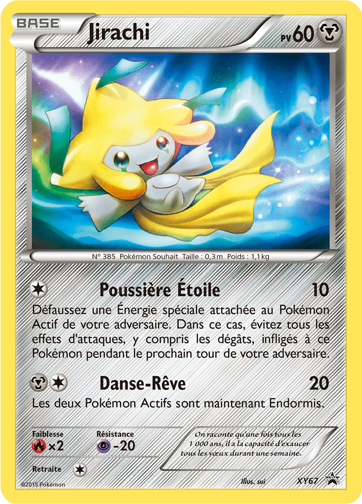 Jirachi - Promo XY - XY67 - Commune