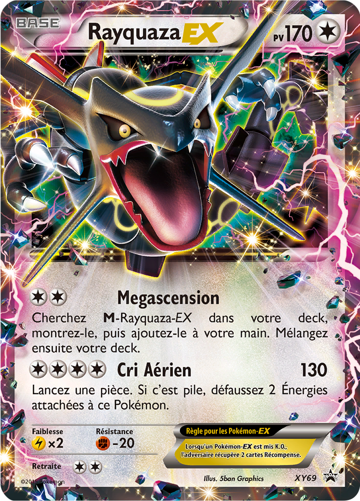 Rayquaza EX - Promo XY - XY69 - Commune