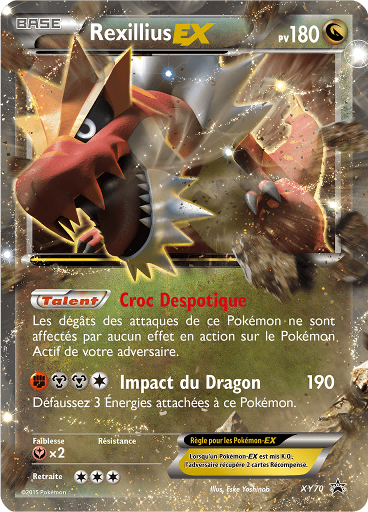 Rexillius EX - Promo XY - XY70 - Commune