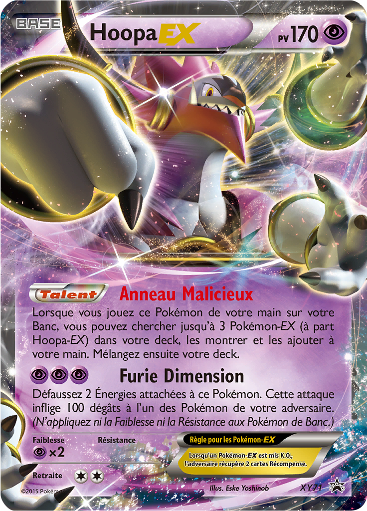 Hoopa EX - Promo XY - XY71 - Commune