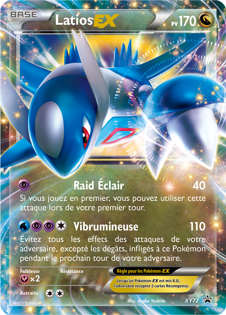 Latios EX - Promo XY - XY72 - Commune