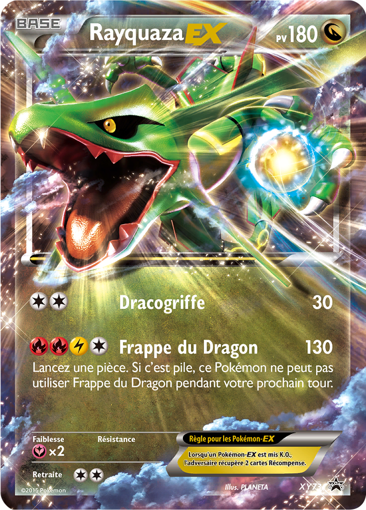 Rayquaza EX - Promo XY - XY73 - Commune