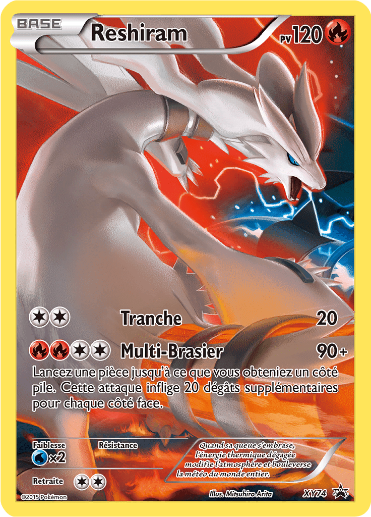 Reshiram - Promo XY - XY74 - Commune