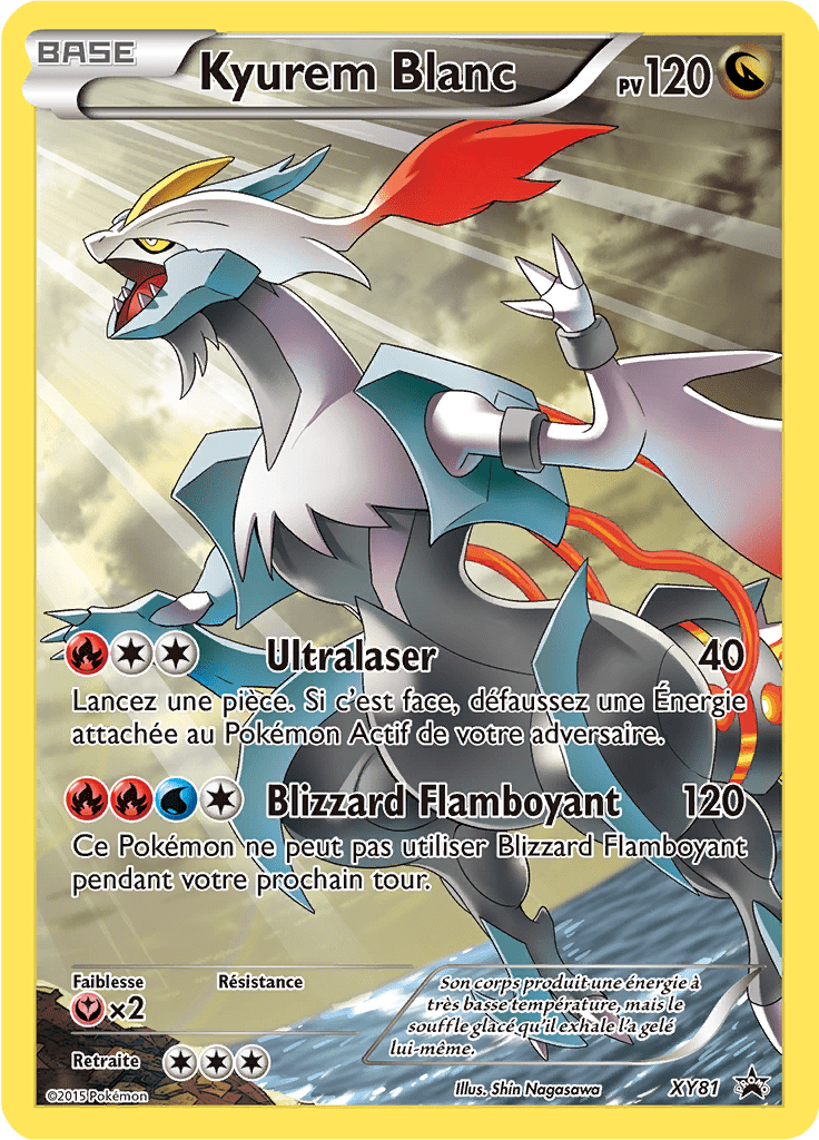 Kyurem Blanc - Promo XY - XY81 - Commune