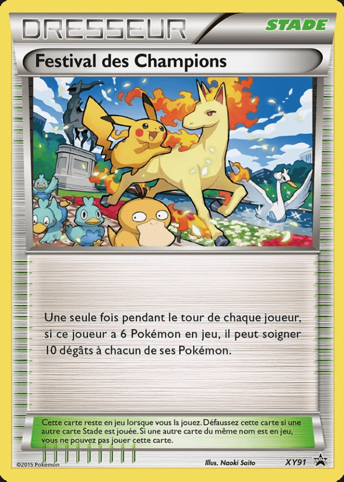 Festival des Champions - Promo XY - XY91 - Commune