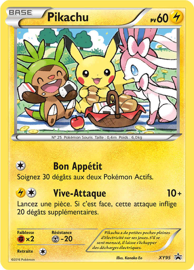 Pikachu - Promo XY - XY95 - Commune