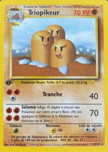 Triopikeur - Set de Base - 019 - Rare
