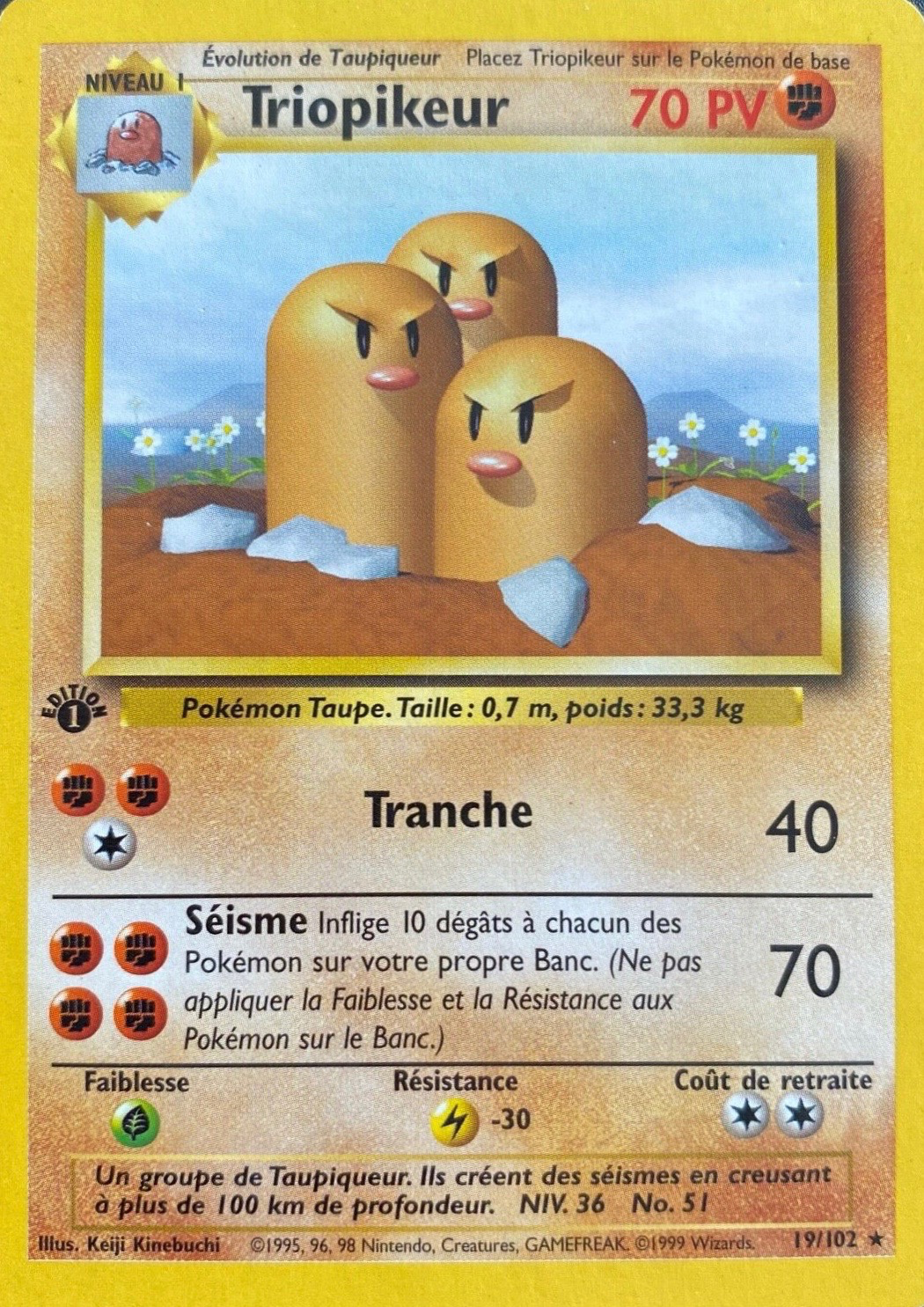 Triopikeur - Set de Base - 019 - Rare