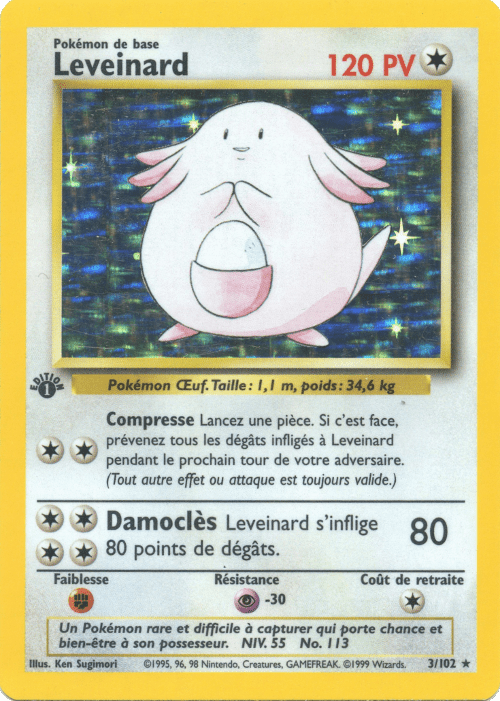 Leveinard - Set de Base - 003 - Holographique rare