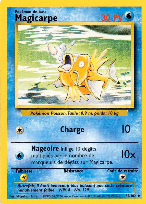 Magicarpe - Set de Base - 035 - Peu commune