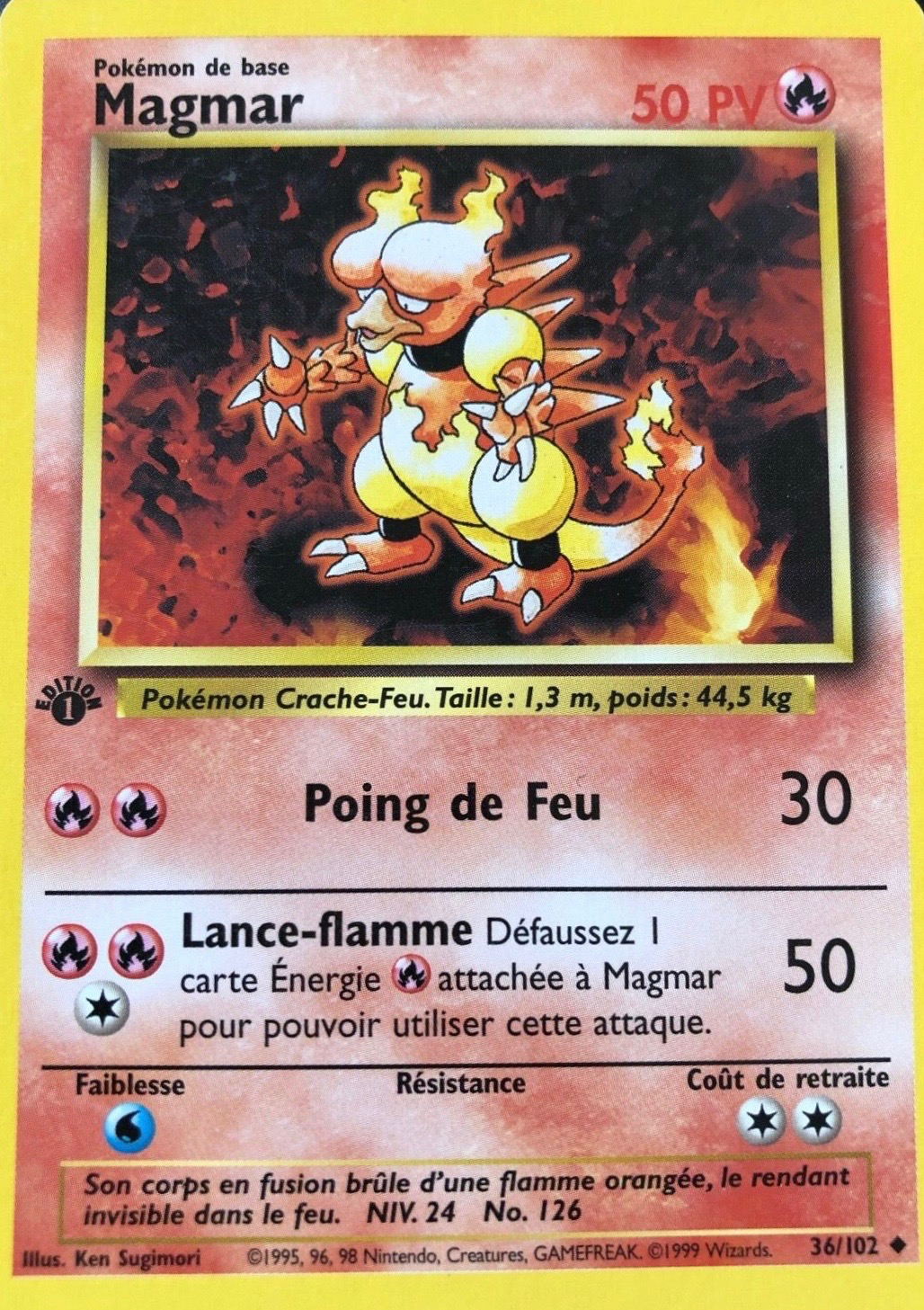 Magmar - Set de Base - 036 - Peu commune