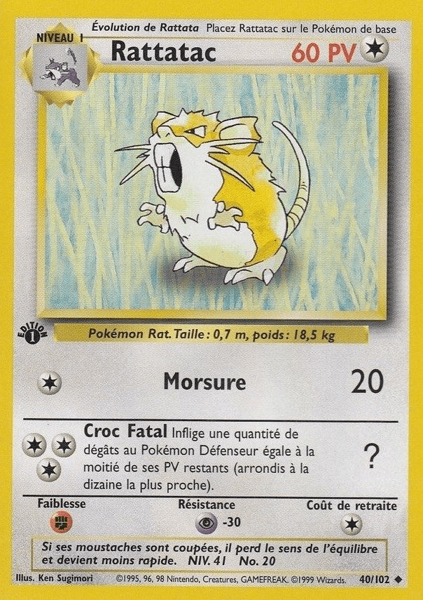 Rattatac - Set de Base - 040 - Peu commune